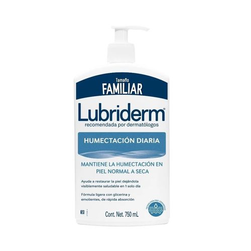 Loción Lubriderm Humectacion Diaria Frasco X 750 Ml Johnson