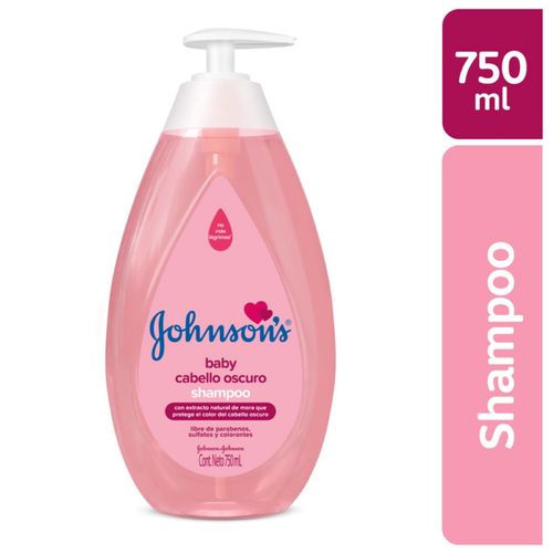 Shampoo Johnson´S Cabello Oscuro Frasco X 750 Ml