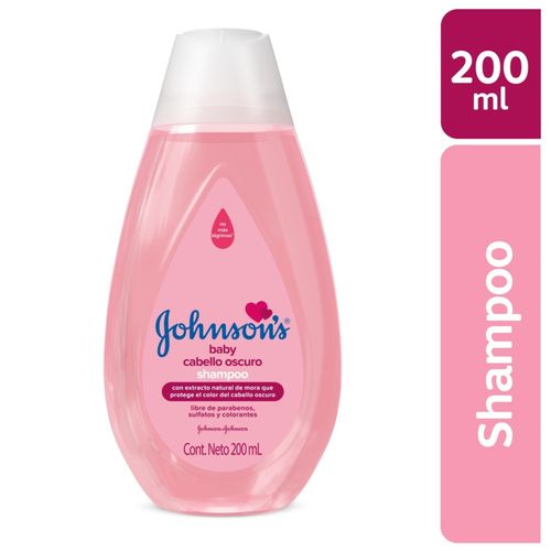 Shampoo Johnson Cabello Oscuro Frasco X 200 Ml