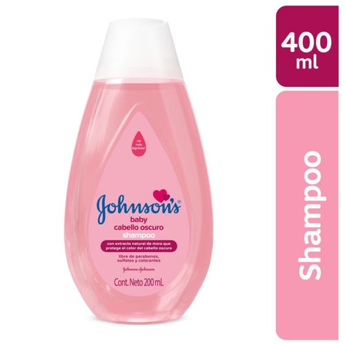 Shampoo Johnson Cabello Oscuro Frasco X 400 Ml