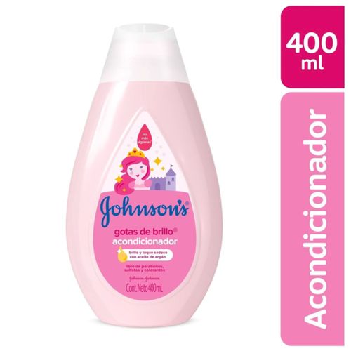 Acondicionador Johnson´S Baby Gotas De Brillo Frasco X 400 Ml