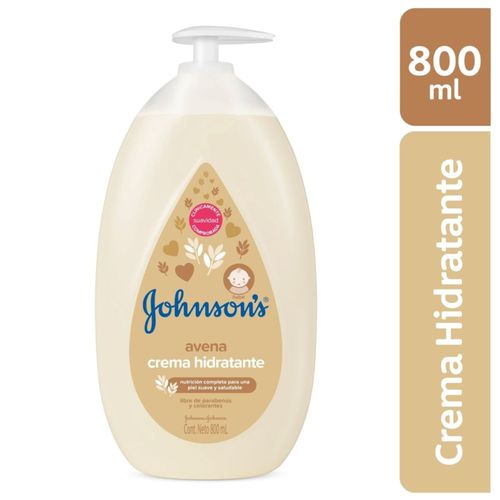 Crema Líquida Johnson´S Avena Frasco X 800 Ml