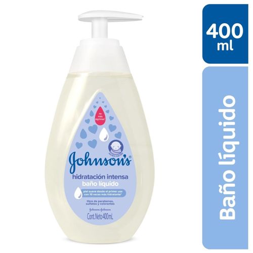 Baño Líquido Johnson Hidratación Intensa Frasco X 200 Ml