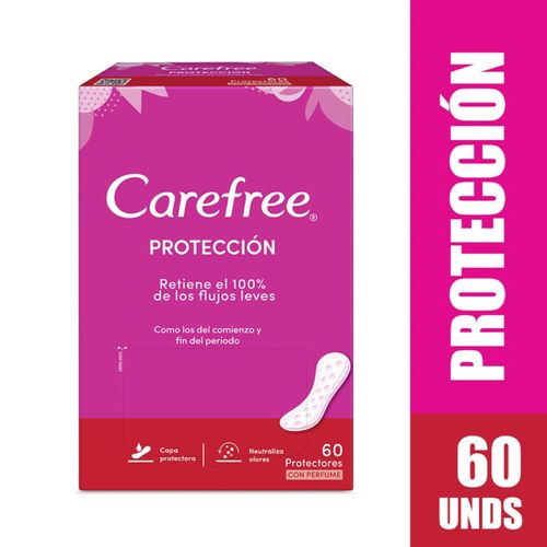 Protectores Carefree Regular Caja X 60 Unidades Johnson
