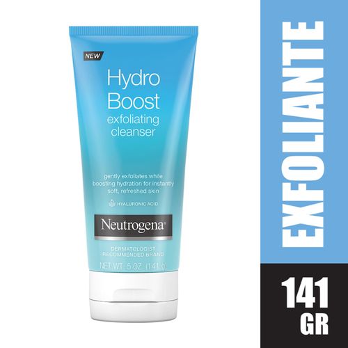 Jabón Facial Neutrogena Exfoliante Hydro Boost Tubo X 141 Gr Johnson