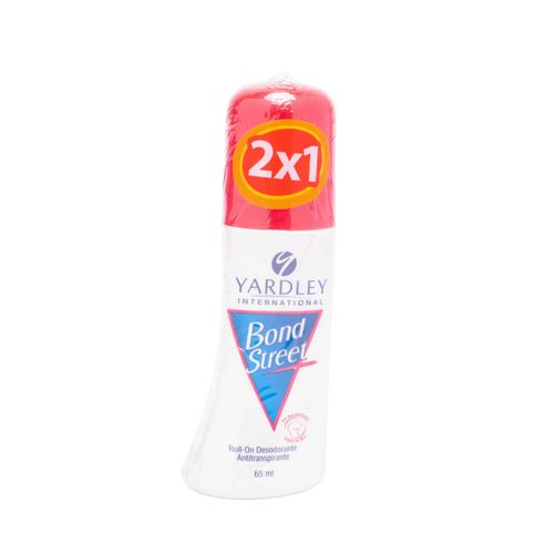 Desodorante Bond Street Roll On Frasco X 65 Ml 2 Unidades Prebel