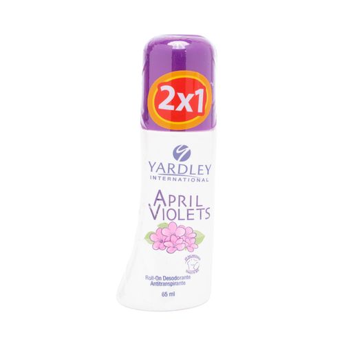 Desodorante April Violeta Roll On 165 Ml 2 Unidades Prebel