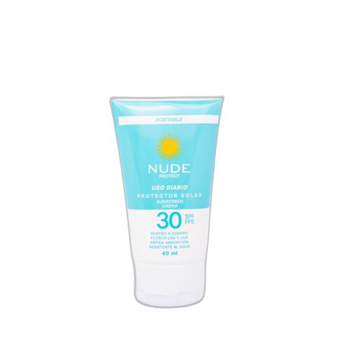 Nude Protector Spf30 Porta Frasco X 40 Ml Prebel
