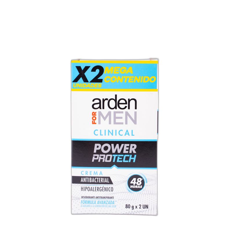 Arden For Men Clinical Power 2 barras 80 g