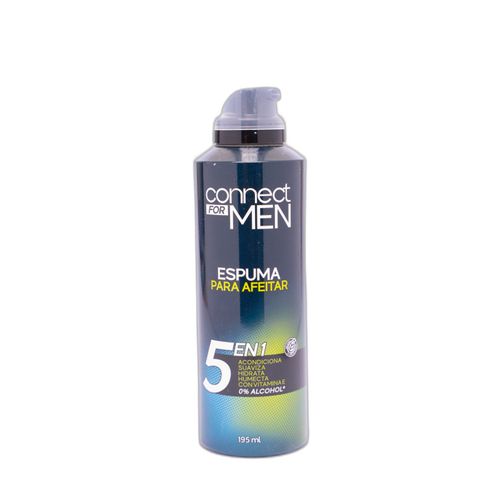 Espuma Afeitar Connect For Men 195 Ml Prebel