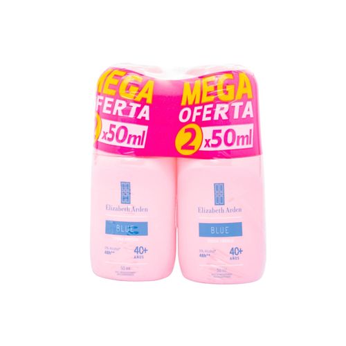 Desodorante Roll On Elizabeth Arden Blue 50 Ml X 2 Unidades Prebel
