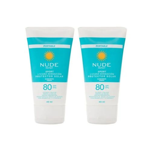 Protector Spf80 Liviana Sens 40 Ml 2 Unidades Precio Especial Prebel