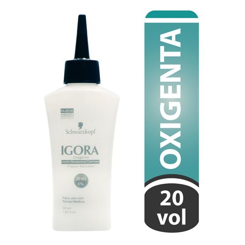 Oxigenta Igora Vital 20 Volúmenes Frasco X 50 Ml Henkel Tintes