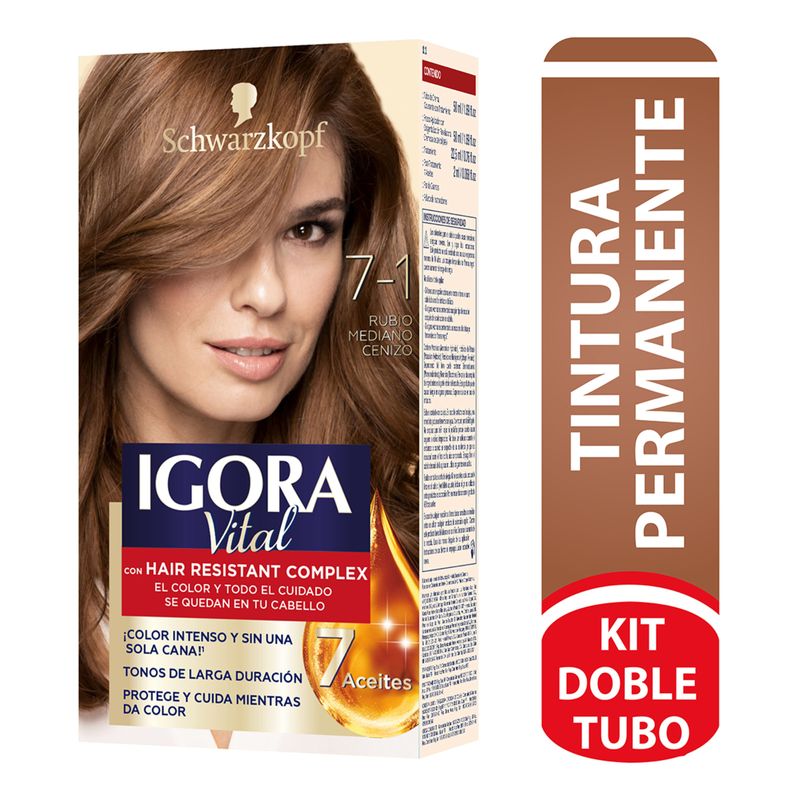 tinte-igora-vital-rubio-medio-cenizo---tubo-x-50-ml-estuche-7-1-henkel