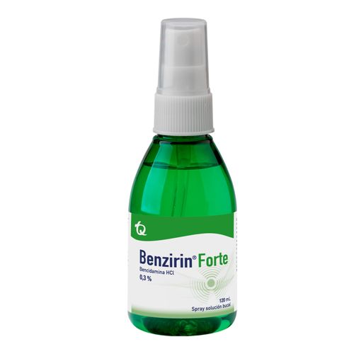 Benzirin Forte Benzidamina 0.3% Frasco X 120 Ml Solución Oral Tecnoquímicas
