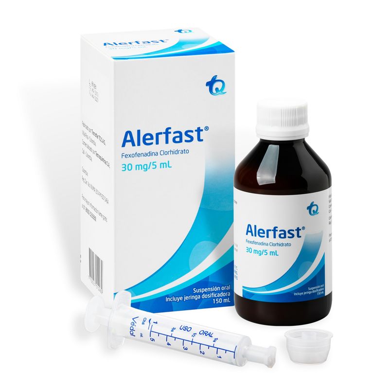 Alerfast Fexofenadina Suspensión 150 ml