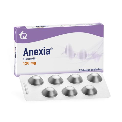 Anexia Etoricoxib 120 Mg Caja X 7 Tabletas Tq