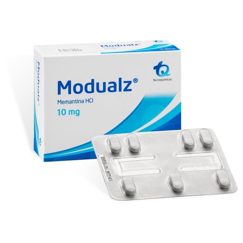 Modualz Memantina 10 Mg Caja X 28 Tabletas Tecnoquímicas