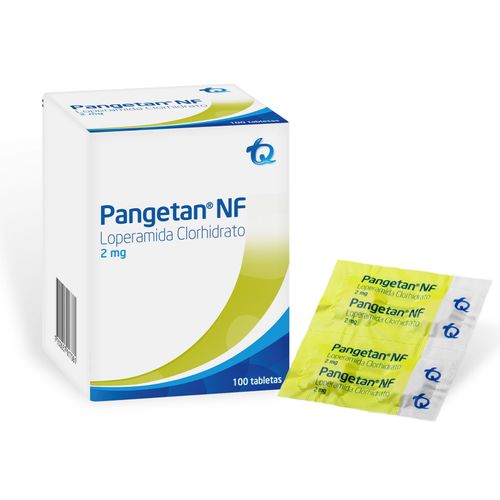 Pangetan Nf Loperamida Clorhidrato 2 Mg Caja X 100 Tabletas Tecnoquímicas