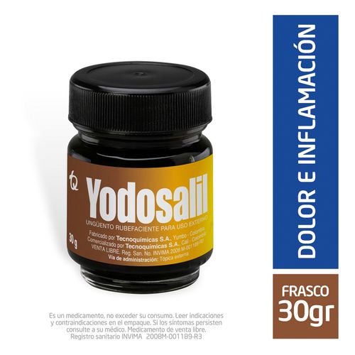 Ungüento Yodosalil Mk Pote X 30 Gr Tecnoquímicas