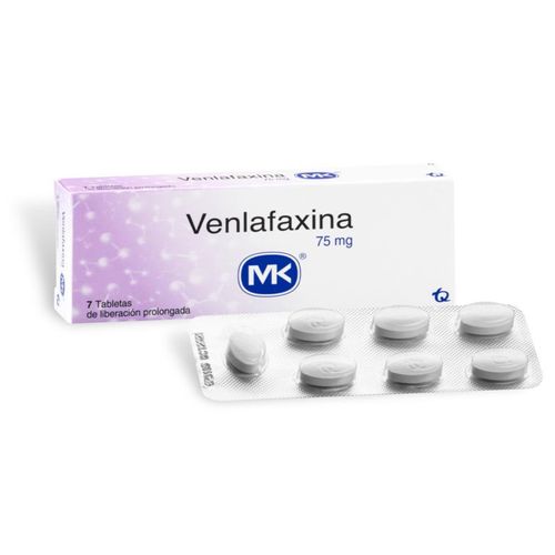 Venlafaxina Mk 75 Mg Caja X 7 Tabletas Tecnoquímicas
