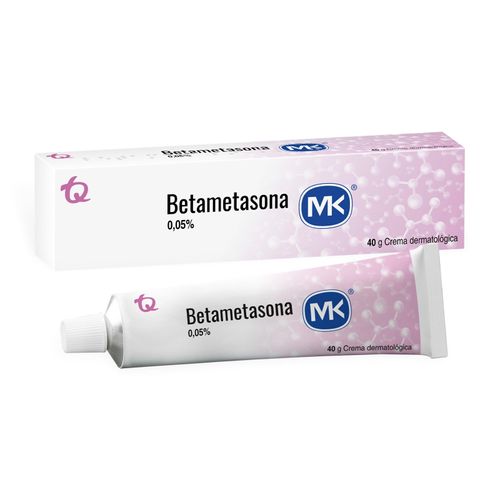 Betametasona Mk 0.05 % Crema Tópica Tubo X 40 Gr Tecnoquímicas