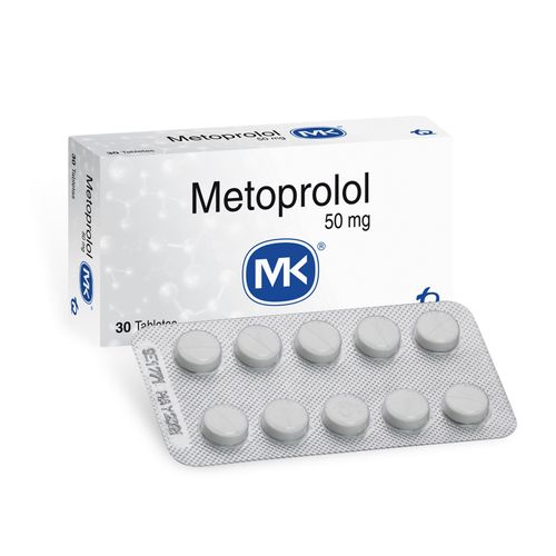 Metoprolol Mk 50 Mg Caja X 30 Tabletas Tecnoquímicas