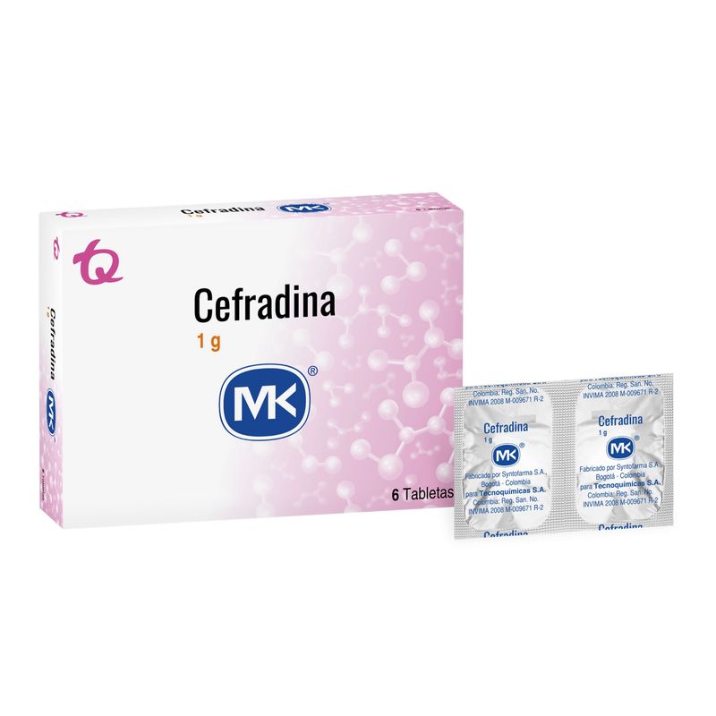 cefradina-mk-1-gr-caja-x-6-tabletas-tecnoquimicas