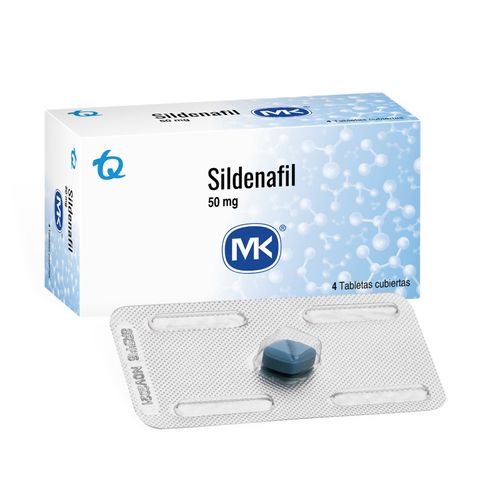 Sildenafil Mk 50 Mg Caja X 4 Tabletas Tecnoquímicas