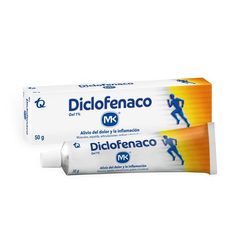 Diclofenaco Mk 0.01 Tubo X 50 Gr Gel Tecnoquímicas