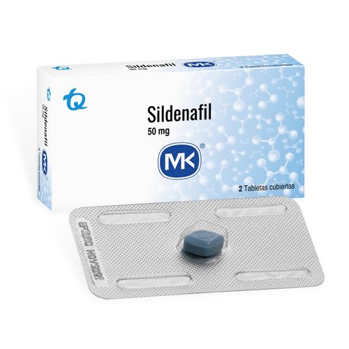 Sildenafil Mk 50 Mg Caja X 2 Tabletas Tecnoquímicas