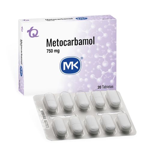 Metocarbamol Mk 750 Mg Caja X 20 Tabletas Tecnoquímicas