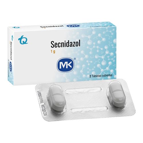 Secnidazol Mk 1 Gr Caja X 2 Tabletas Tecnoquímicas