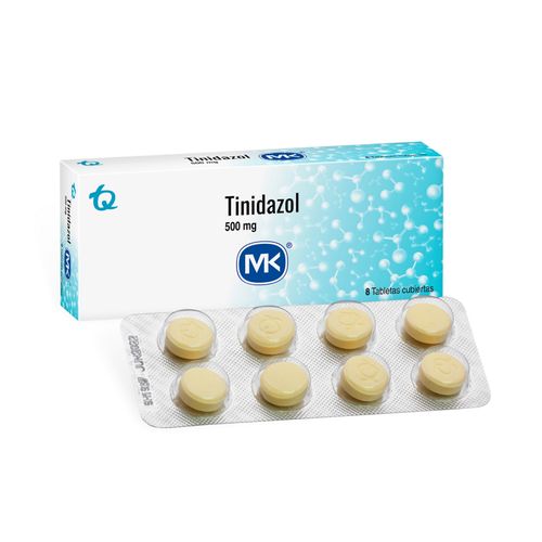 Tinidazol Mk 500 Mg Caja X 8 Tabletas Tecnoquímicas