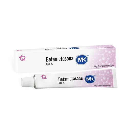 Betametasona Mk 0.05 % Crema Tópica Tubo X 20 Gr Tecnoquímicas