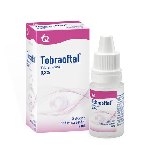 Tobraoftal Tobramicina 3Mg/Ml Frasco X 5 Ml Gotas Solución Tecnoquímicas