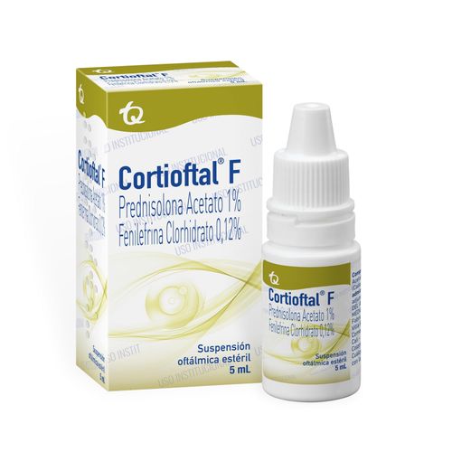 Cortioftal F Suspensión Oftálmica 0.01 Frasco X 5 Ml Tecnoquímicas