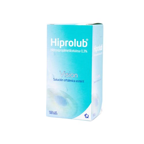 Hiprolub Hidroxipropilmetilcelulosa 3 Mg Frasco X 15 Ml Oftálmico Tecnoquímicas