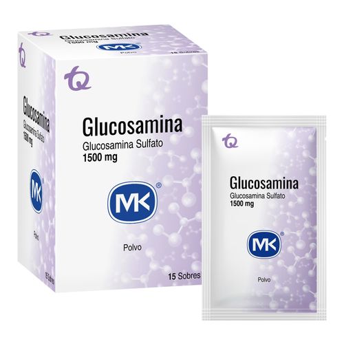 Glucosamina Mk 1500 Mg Polvo Caja X 15 Sobres Tecnoquímicas