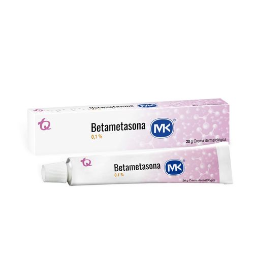 Betametasona Mk 0.01 % Crema Tópica Tubo X 20 Gr Tecnoquímicas