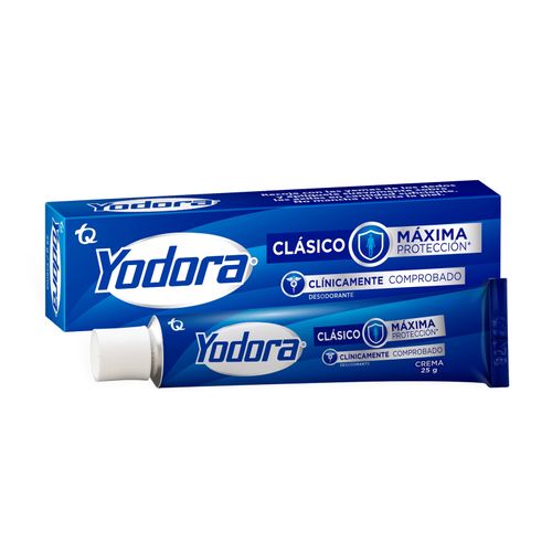 Desodorante Yodora Crema 25 Gr Tecnoquímicas