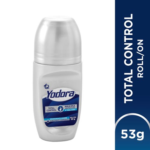 Desodorante Yodora Roll On Total Control Frasco X 53 Gr Tecnoquímicas