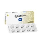 Metilprednisolona MK 16 mg 10 Tabletas