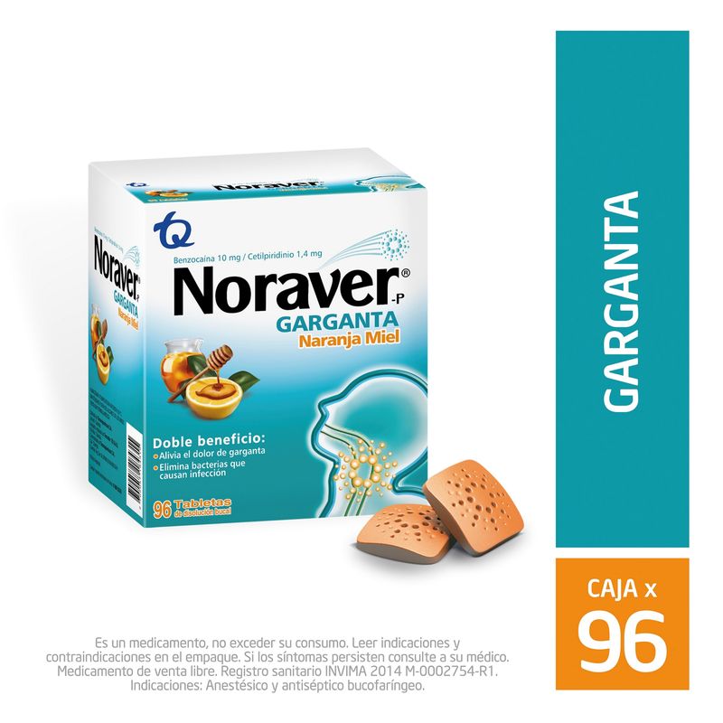noraver-garganta-naranja-miel-caja-x-96-masticable-tecnoquimicas