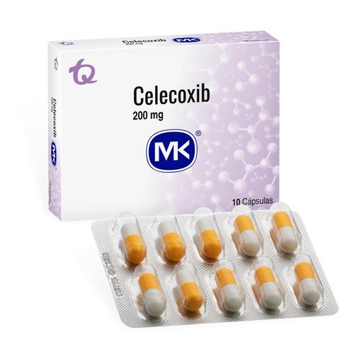 Celecoxib Mk 200 Mg Caja X 10 Cápsulas Tecnoquímicas
