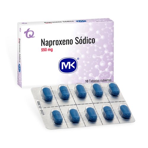 Naproxeno Mk 550 Mg Caja X 10 Tabletas Tecnoquímicas