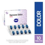 Naproxeno 550 Mg Caja X 10 Tabletas Mk