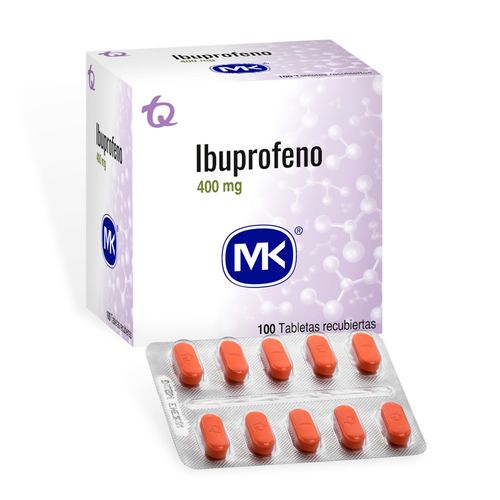 Ibuprofeno Mk 400 Mg Caja X 100 Tabletas Tecnoquímicas