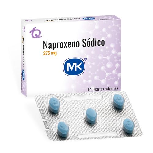 Naproxeno Mk 275 Mg Caja X 10 Tabletas Tecnoquímicas