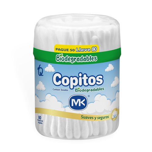 Copitos Biodegradables MK Pague 50 Lleve 80 Unidades Tq